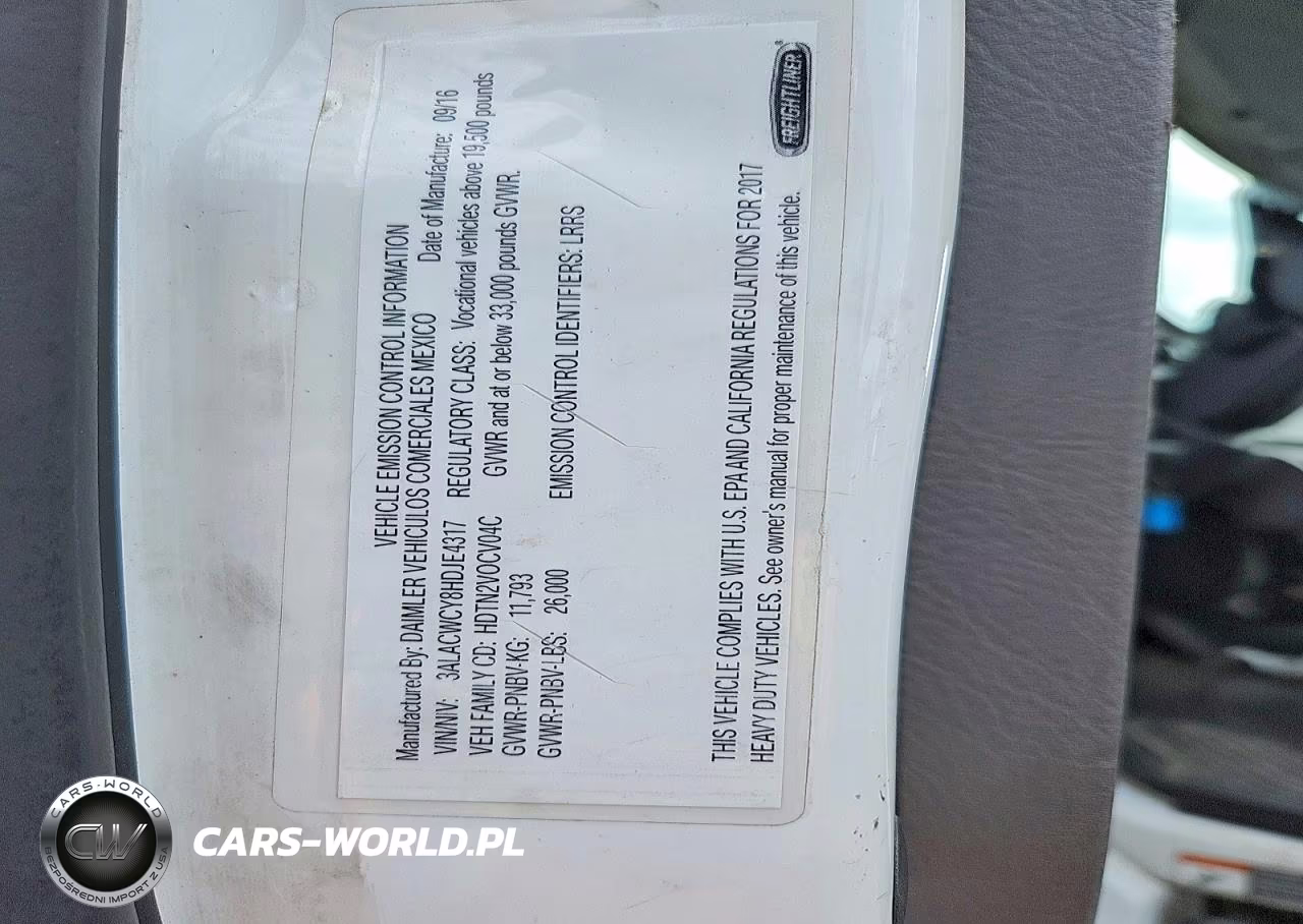 2017 Freightliner Business Class M2 Box Truck VIN:3ALACWCY8HDJE4317 - 11