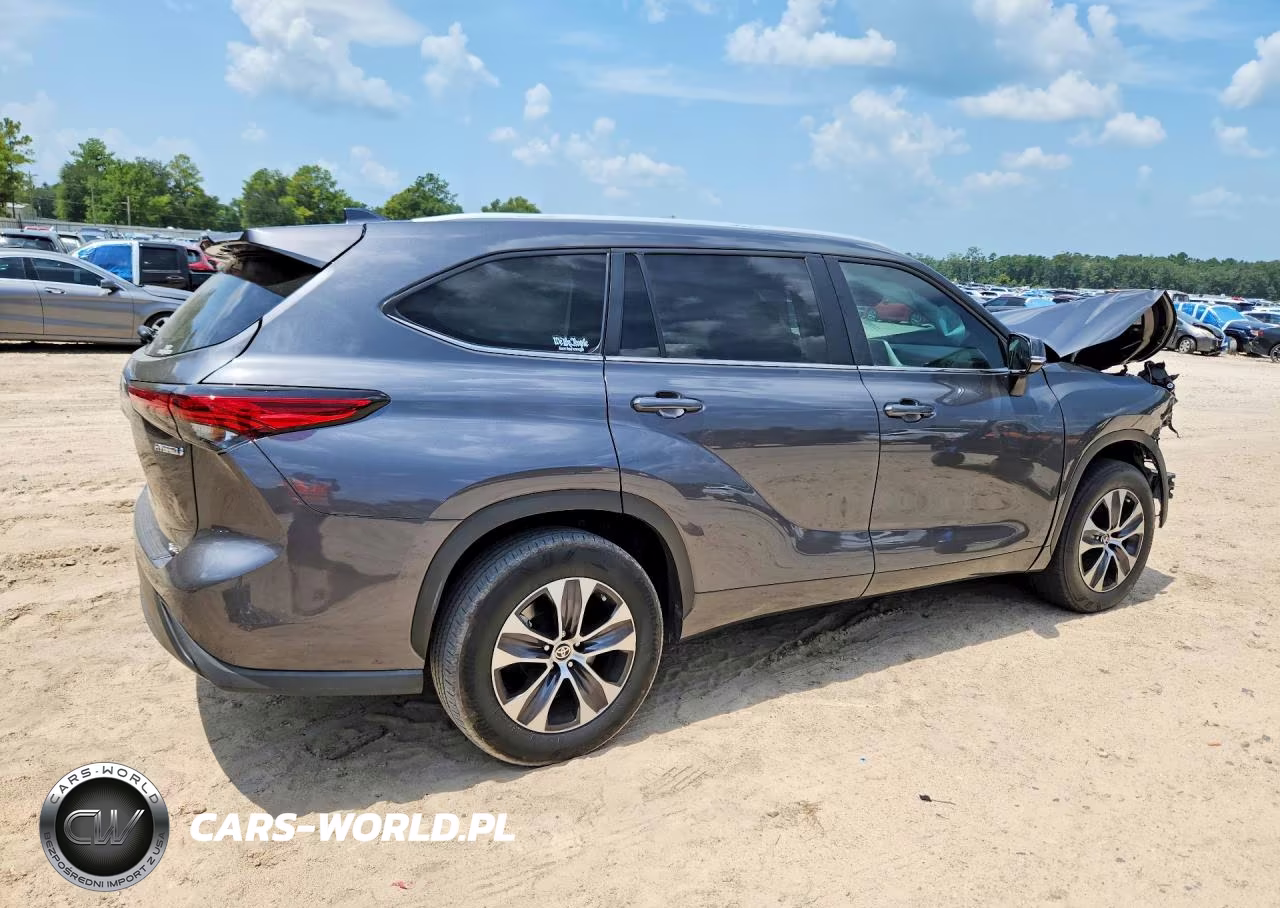 2023 Toyota Highlander Hybrid Xle VIN:5TDKARAH2PS520495 - 3