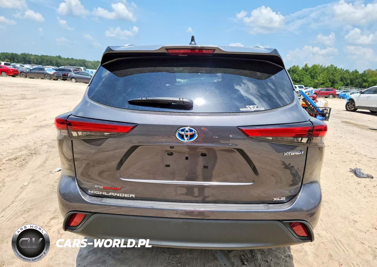 2023 Toyota Highlander Hybrid Xle VIN:5TDKARAH2PS520495 - 6