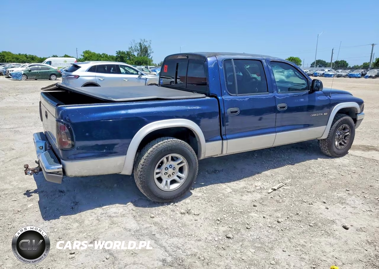 2002 Dodge Dakota Quad Slt VIN:1B7HL48N12S551014 - 3