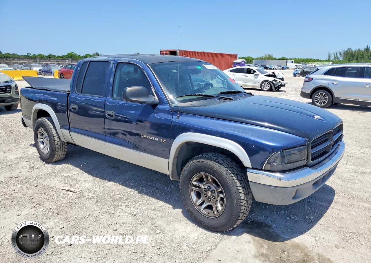 2002 Dodge Dakota Quad Slt VIN:1B7HL48N12S551014 - 4