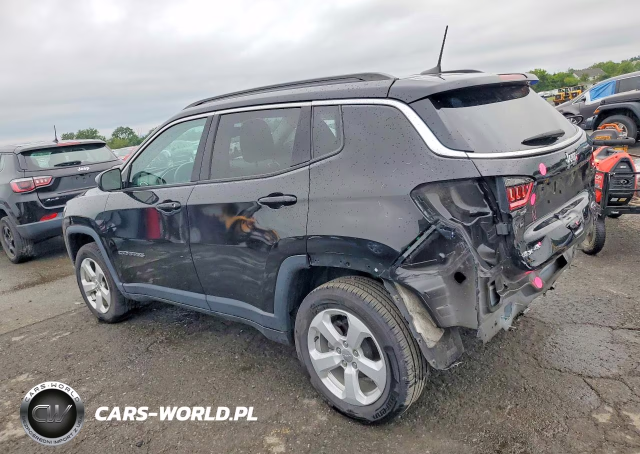 2021 Jeep Compass Latitude VIN:3C4NJDBB2MT555422 - 2