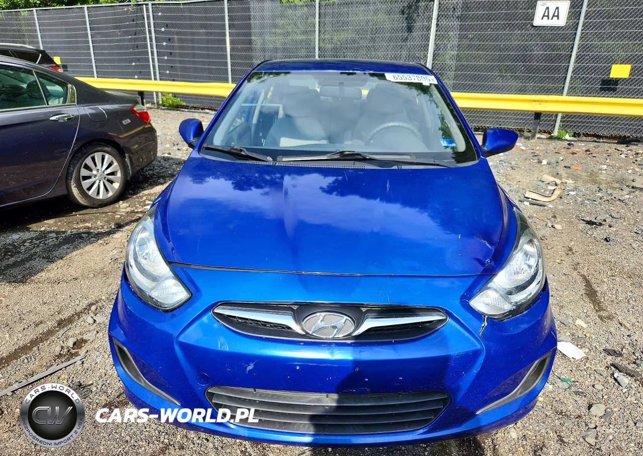 2012 Hyundai Accent Gls VIN:KMHCT4AE5CU152581 - 5
