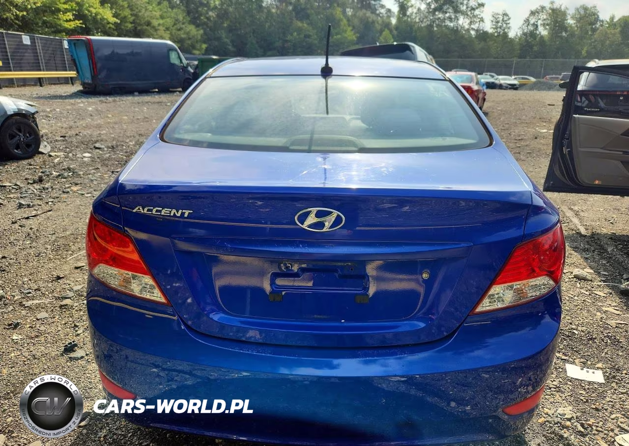 2012 Hyundai Accent Gls VIN:KMHCT4AE5CU152581 - 6