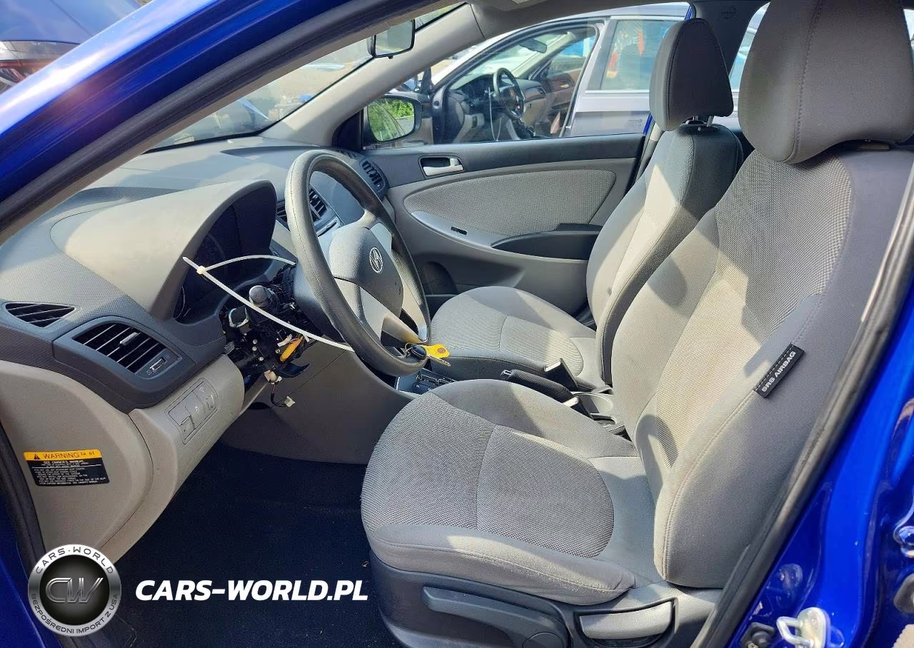 2012 Hyundai Accent Gls VIN:KMHCT4AE5CU152581 - 7