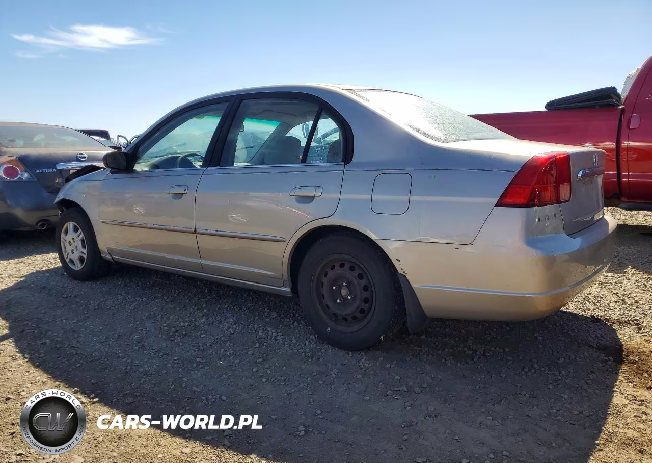 2002 Honda Civic Lx VIN:1HGES16502L003461 - 2