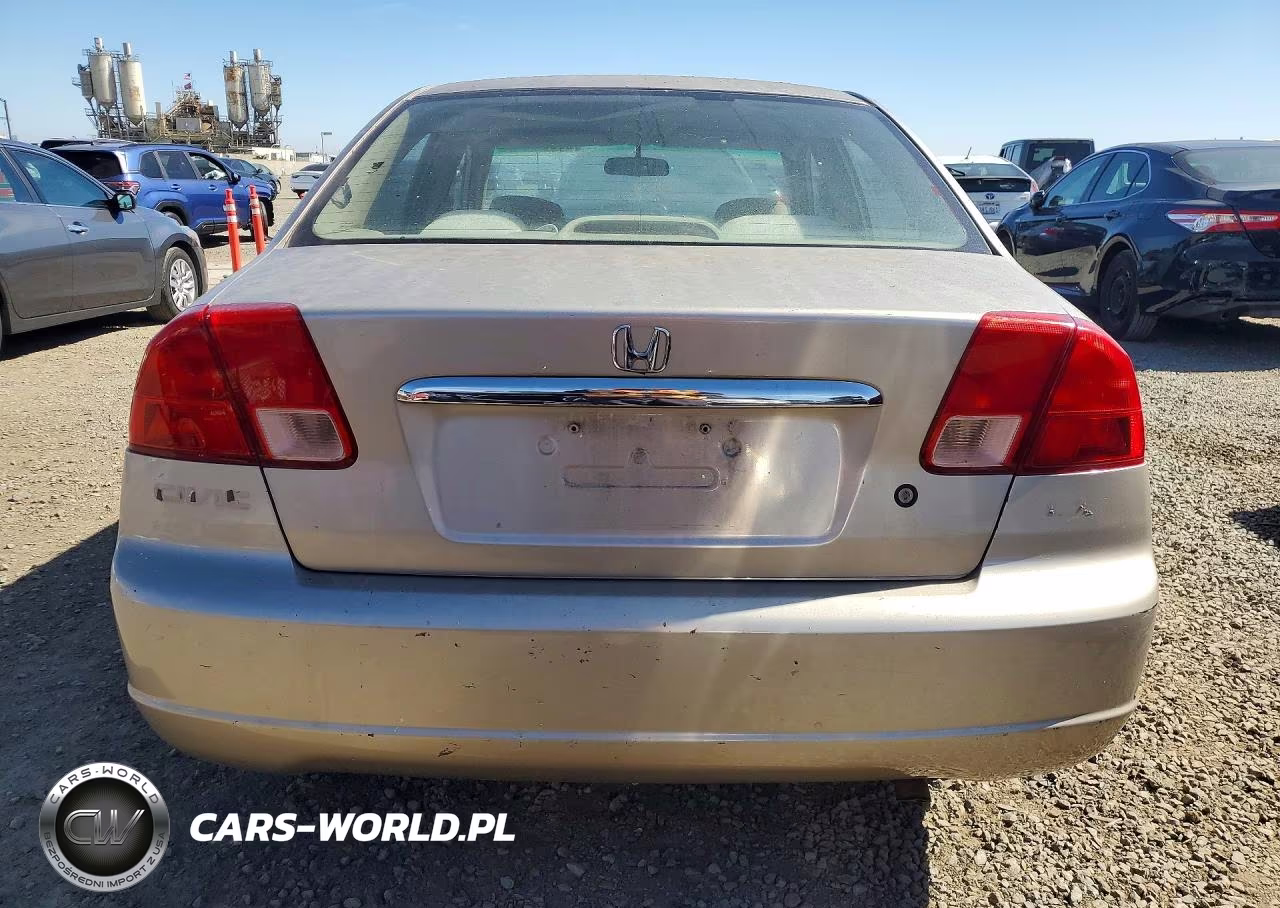 2002 Honda Civic Lx VIN:1HGES16502L003461 - 6