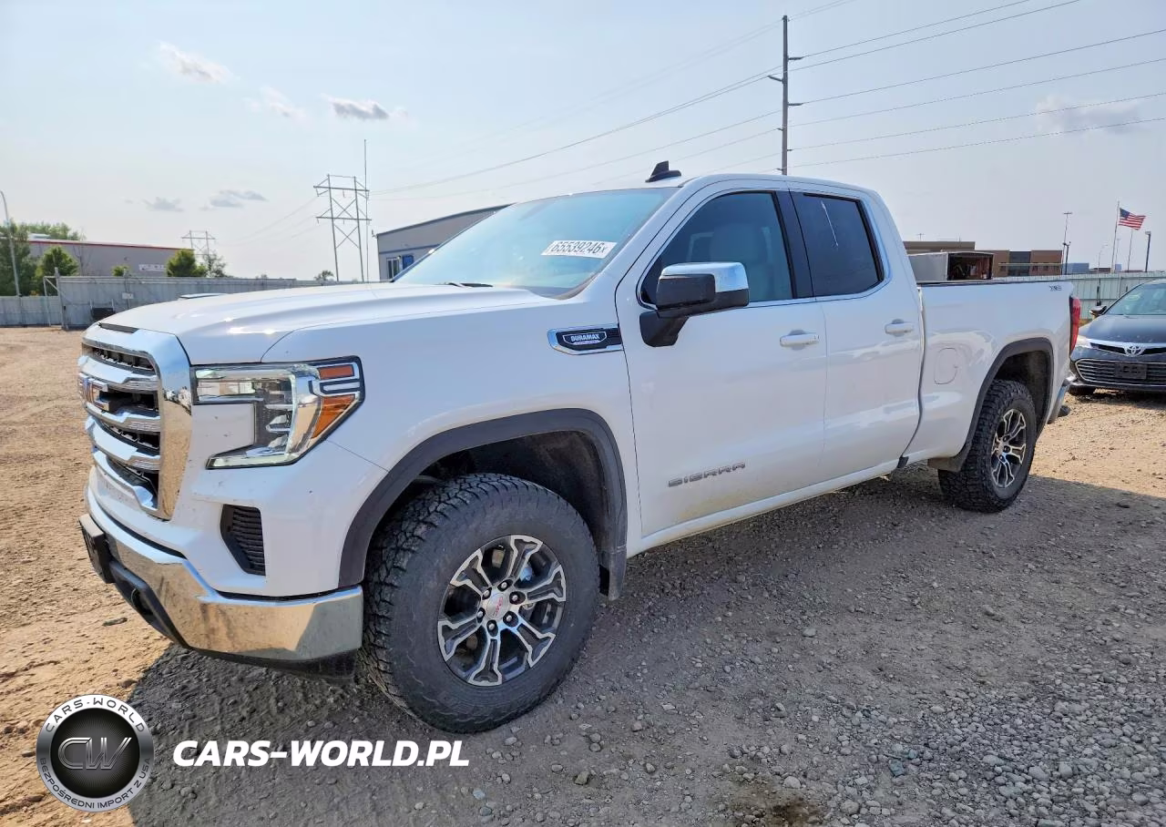 2021 GMC Sierra K1500 Sle VIN:1GTV9BET4MZ391181 - 1