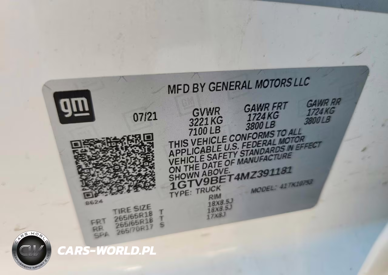 2021 GMC Sierra K1500 Sle VIN:1GTV9BET4MZ391181 - 12