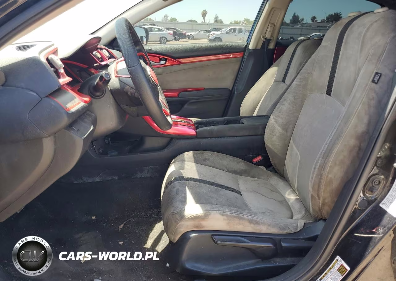 2017 Honda Civic Ex VIN:19XFC2F77HE204590 - 7
