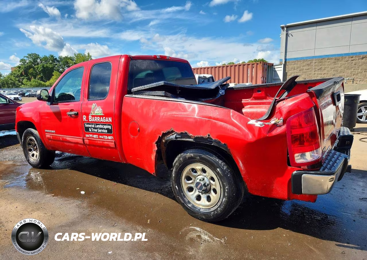 2012 GMC Sierra K1500 Sl VIN:1GTR2UEA6CZ107533 - 2