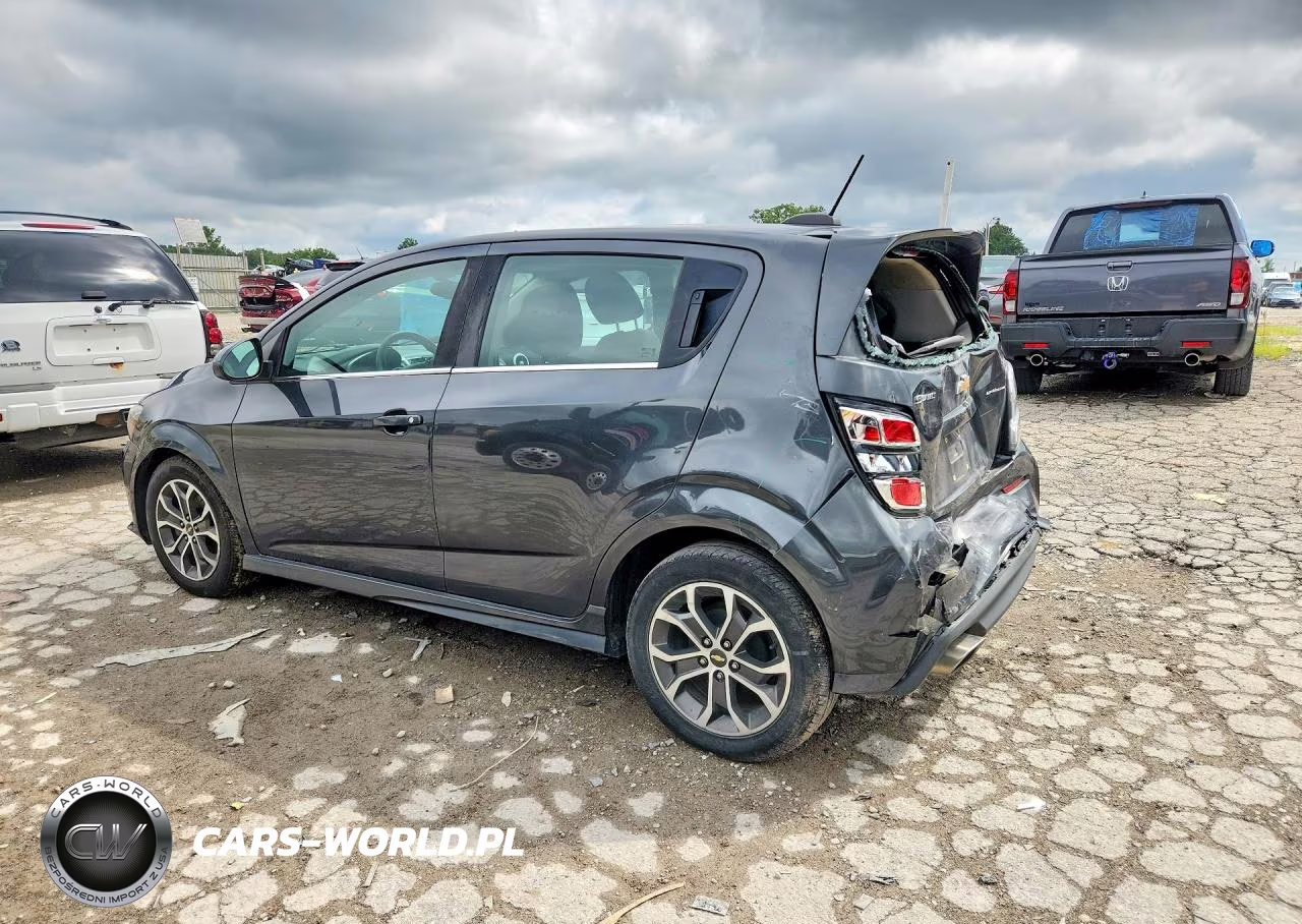 2017 Chevrolet Sonic Lt VIN:1G1JD6SG4H4154567 - 2