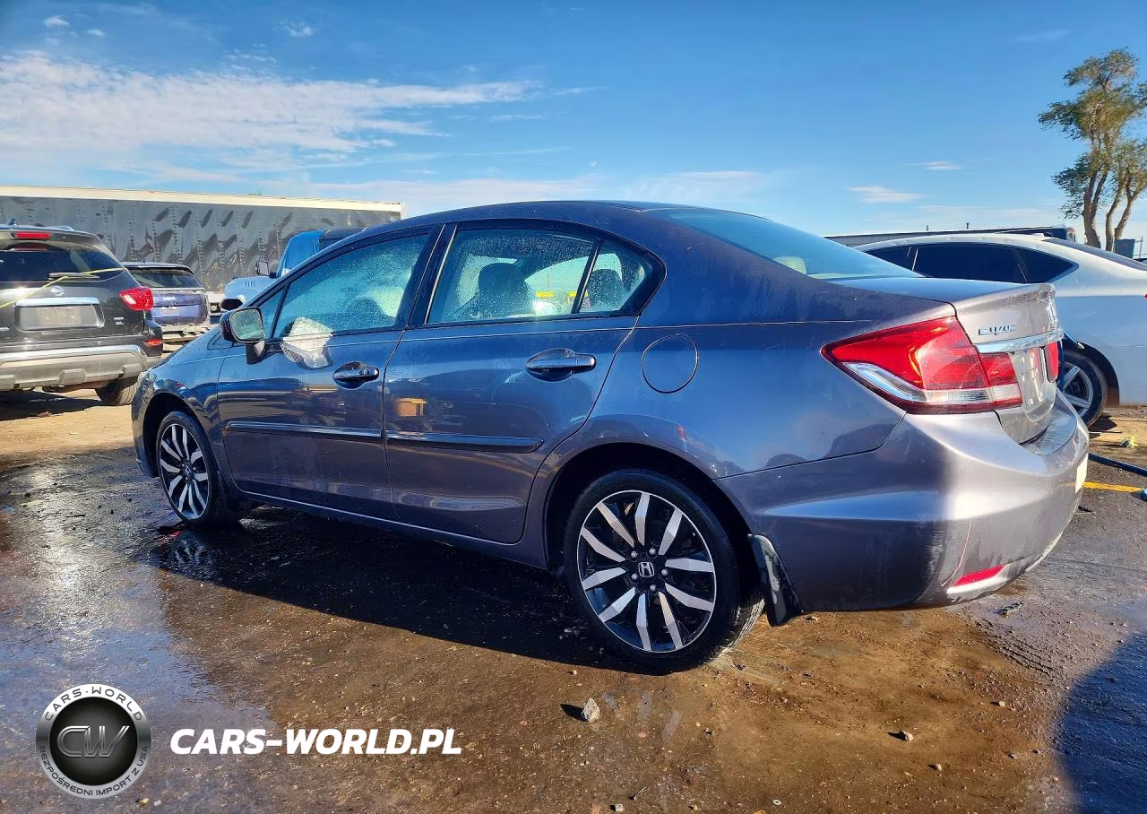 2015 Honda Civic Exl VIN:2HGFB2F92FH521037 - 2