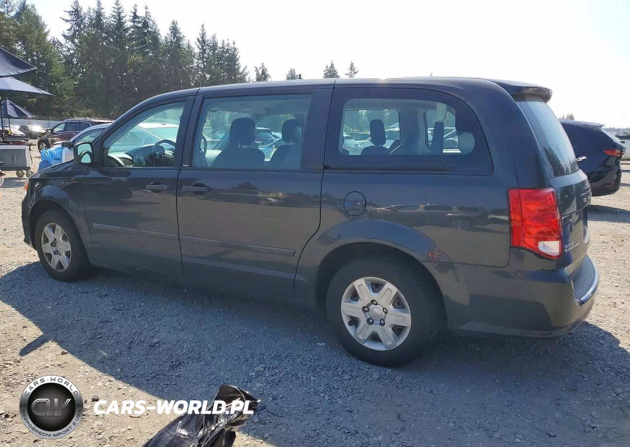 2012 Dodge Grand Caravan Se VIN:2C4RDGBG4CR191740 - 2