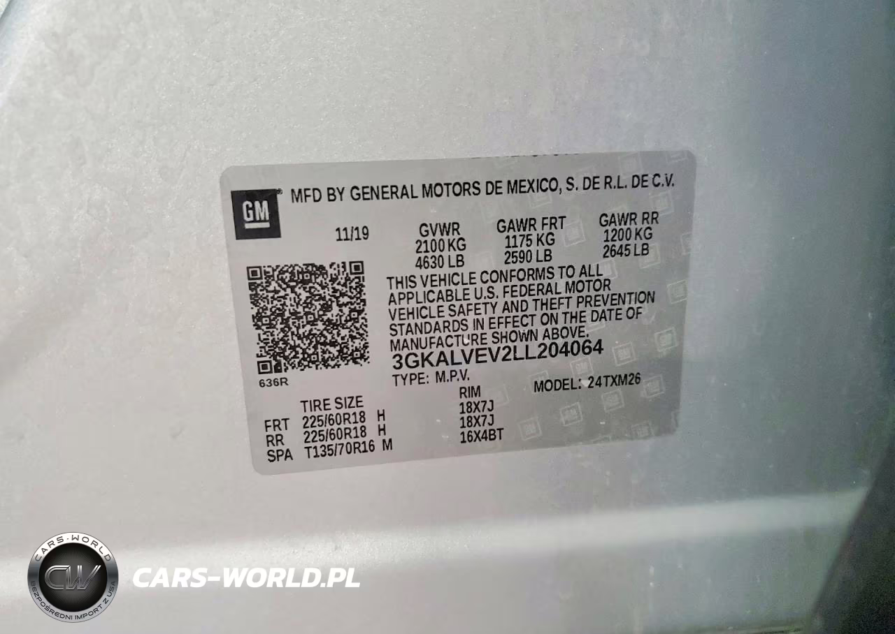 2020 GMC Terrain Slt VIN:3GKALVEV2LL204064 - 13