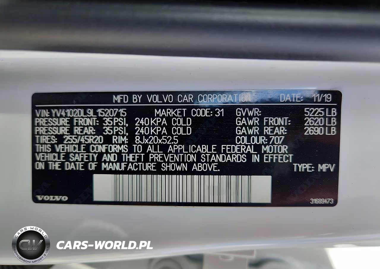 2020 Volvo Xc60 T5 Inscription VIN:YV4102DL9L1520715 - 13