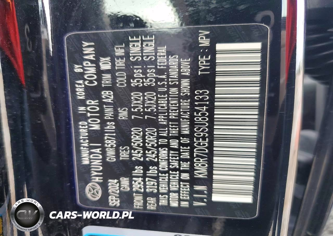 2025 Hyundai Palisade Calligraphy VIN:KM8R7DGE9SU854133 - 14