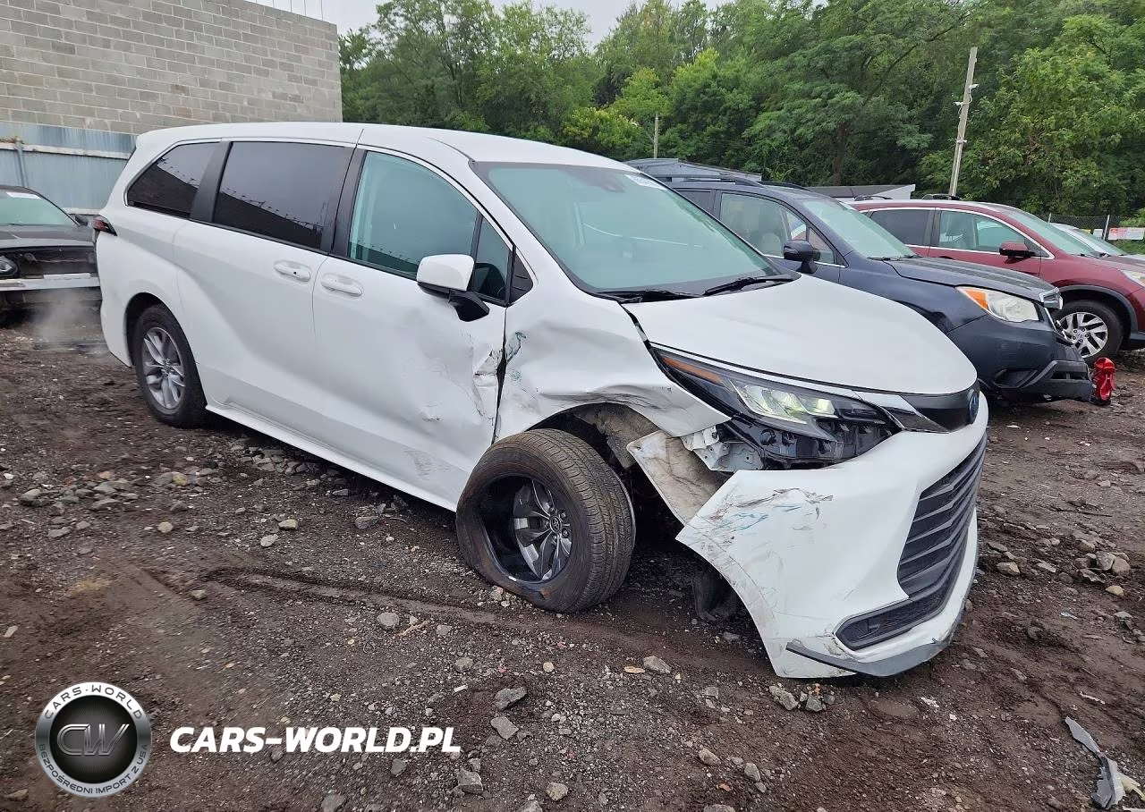2022 Toyota Sienna Le VIN:5TDKRKEC6NS121293 - 4
