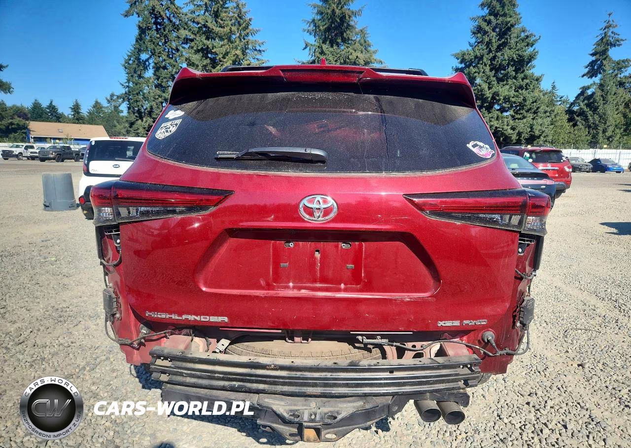 2021 Toyota Highlander Xse VIN:5TDJZRBH8MS137854 - 6