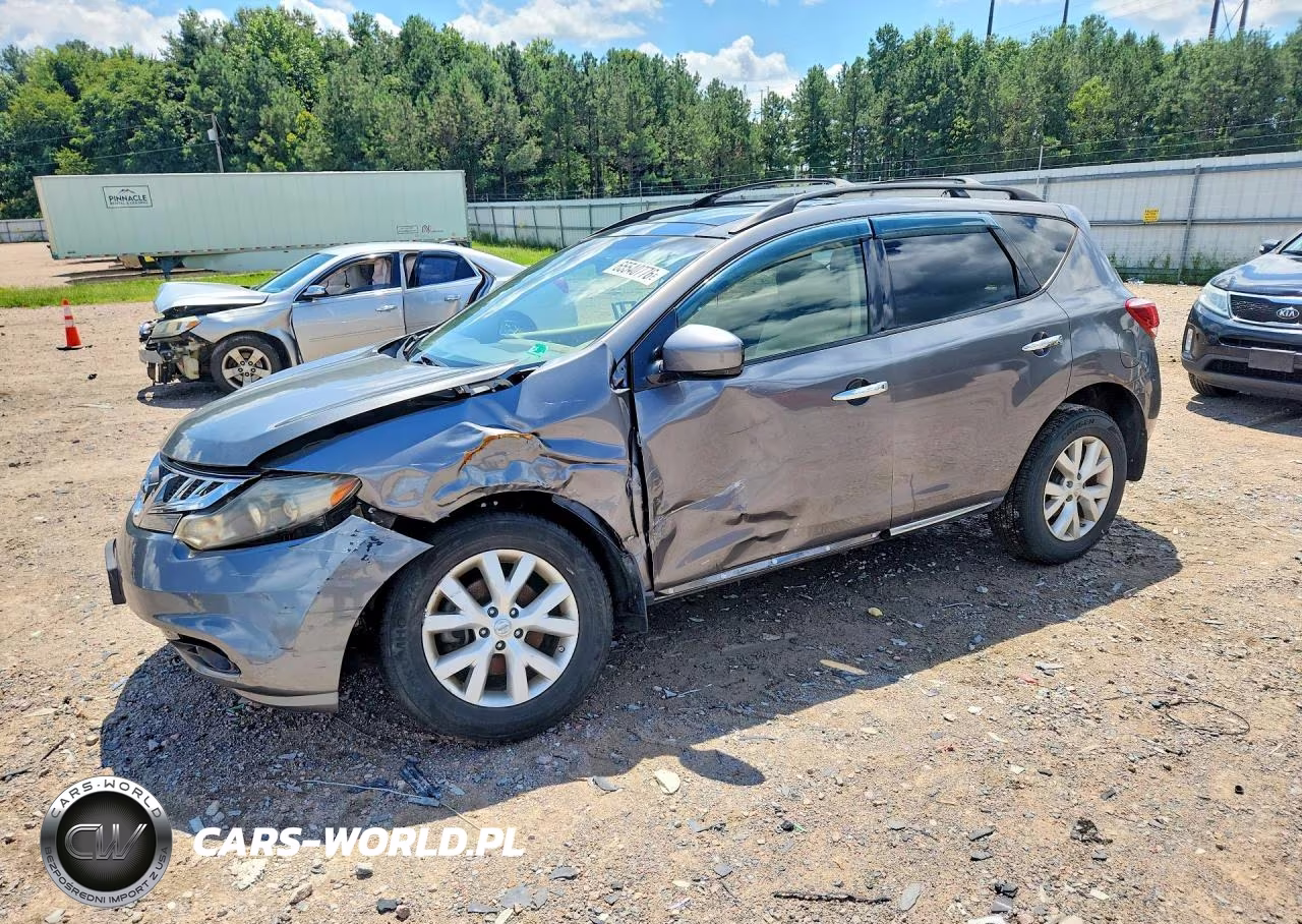 2013 Nissan Murano S VIN:JN8AZ1MW0DW309974 - 1