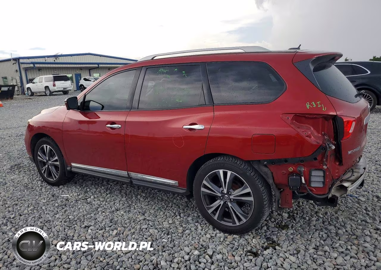 2017 Nissan Pathfinder Platinum VIN:5N1DR2MN8HC617063 - 2