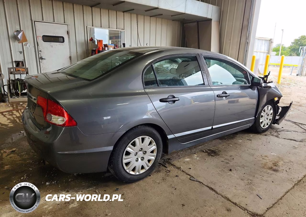 2010 Honda Civic Vp VIN:19XFA1F35AE082539 - 3