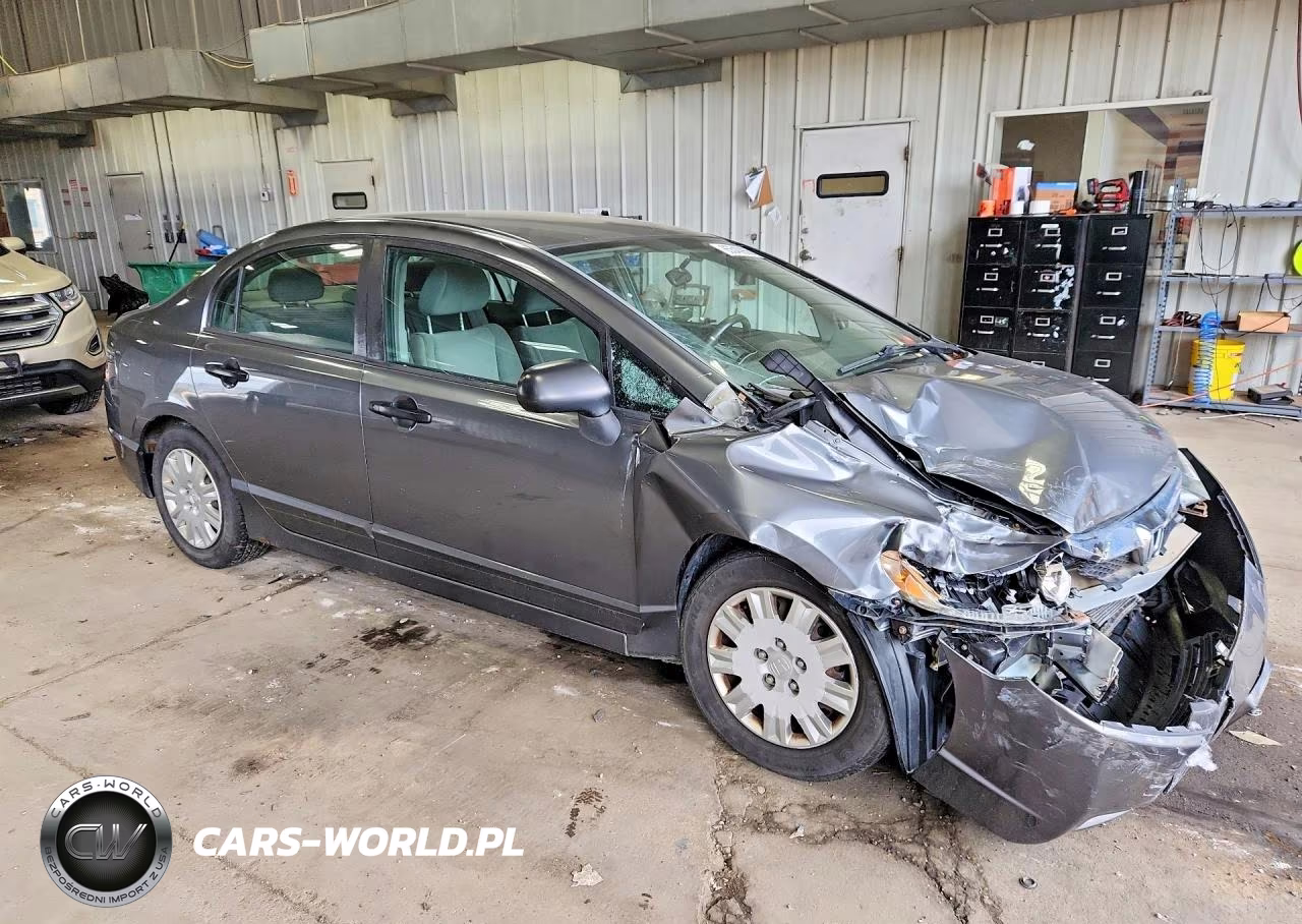 2010 Honda Civic Vp VIN:19XFA1F35AE082539 - 4