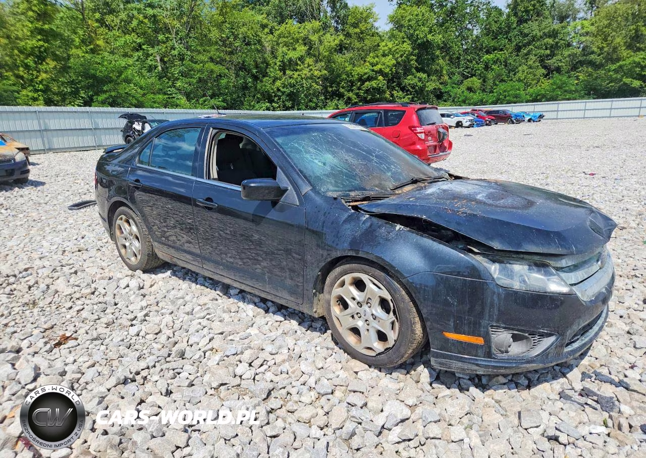 2011 Ford Fusion Se VIN:3FAHP0HA7BR208817 - 4