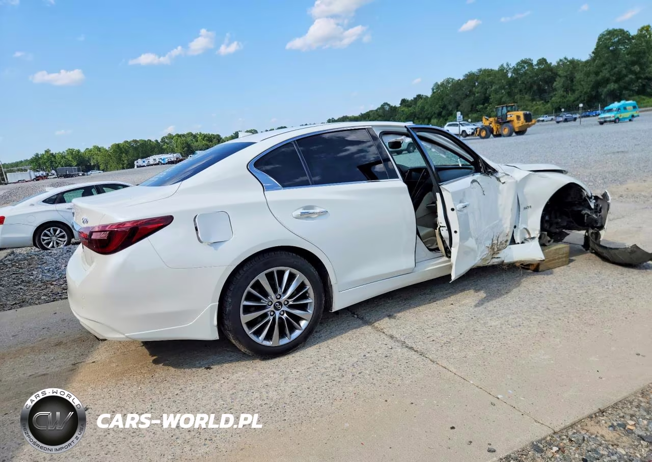 2018 Infiniti Q50 3.0T Luxe VIN:JN1EV7AP6JM361676 - 3