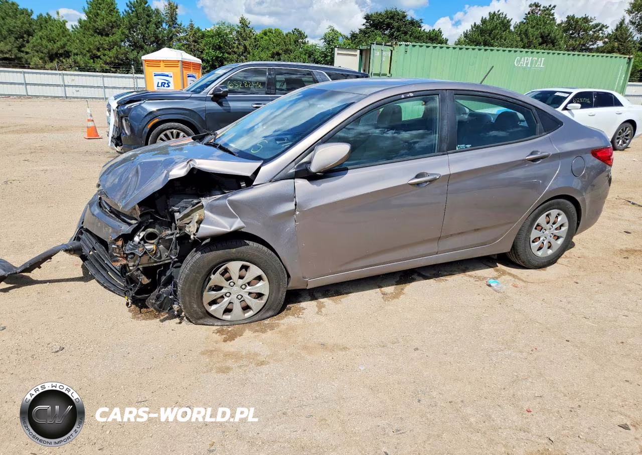2017 Hyundai Accent Se VIN:KMHCT4AE4HU366694 - 1