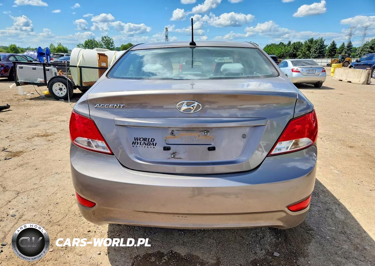 2017 Hyundai Accent Se VIN:KMHCT4AE4HU366694 - 6