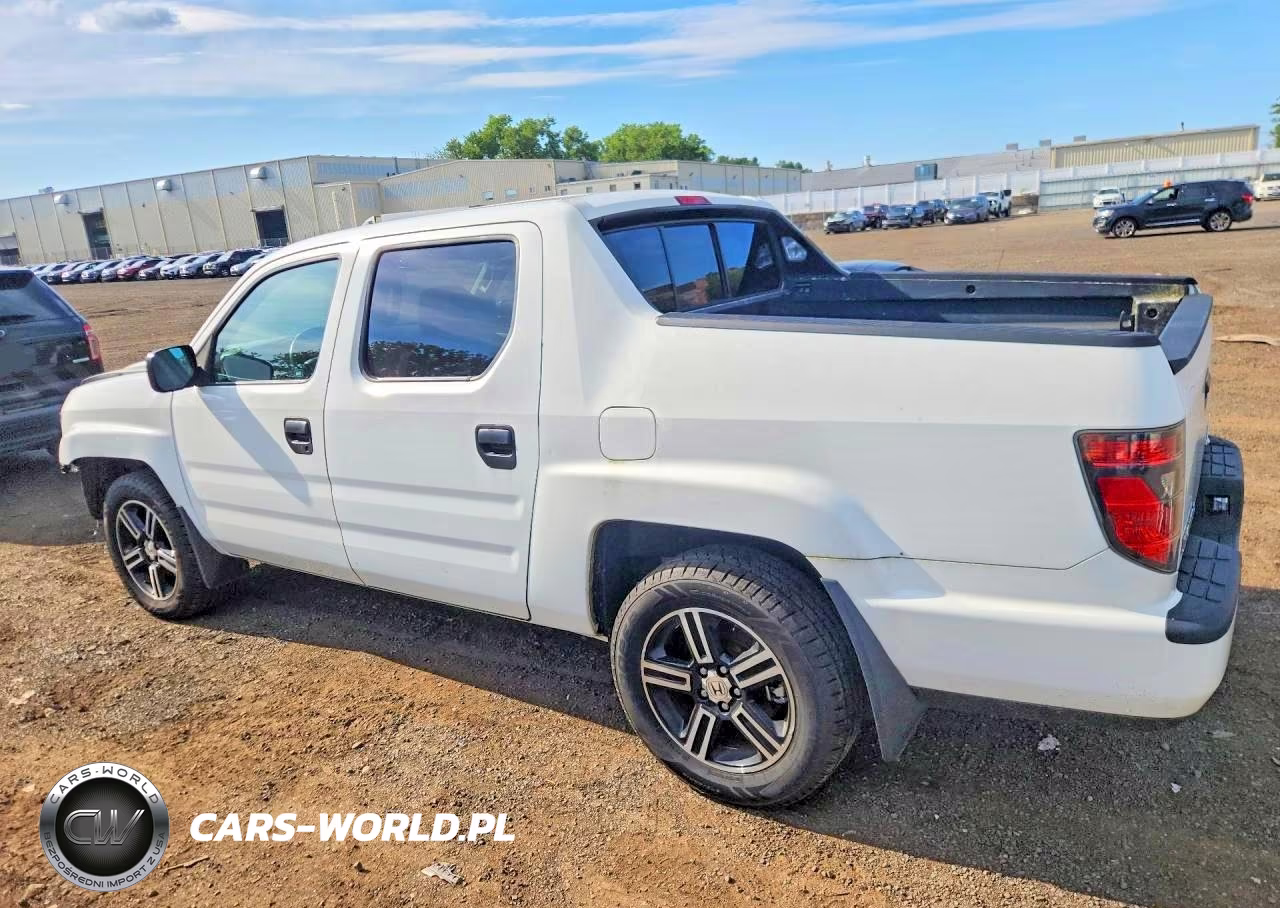 2012 Honda Ridgeline Sport VIN:5FPYK1F75CB454037 - 2