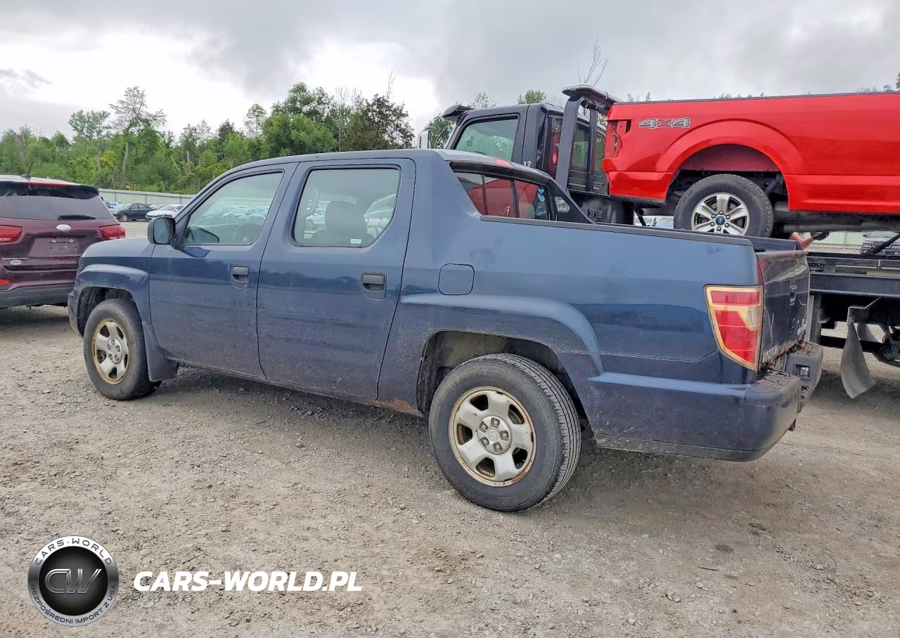 2009 Honda Ridgeline Rt VIN:5FPYK16279B105068 - 2