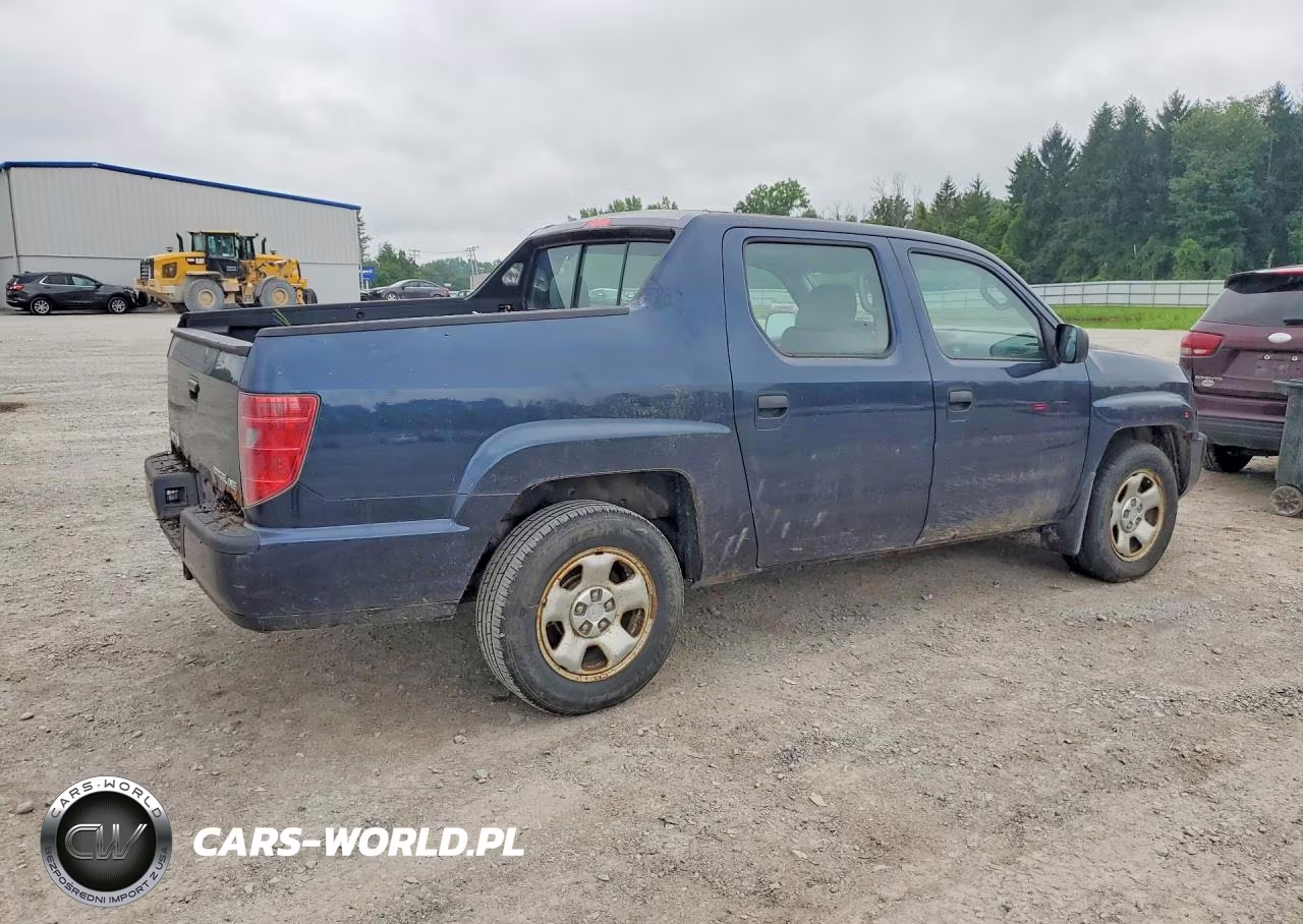 2009 Honda Ridgeline Rt VIN:5FPYK16279B105068 - 3