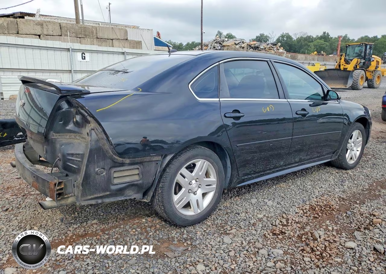 2012 Chevrolet Impala Lt VIN:2G1WG5E3XC1193443 - 3