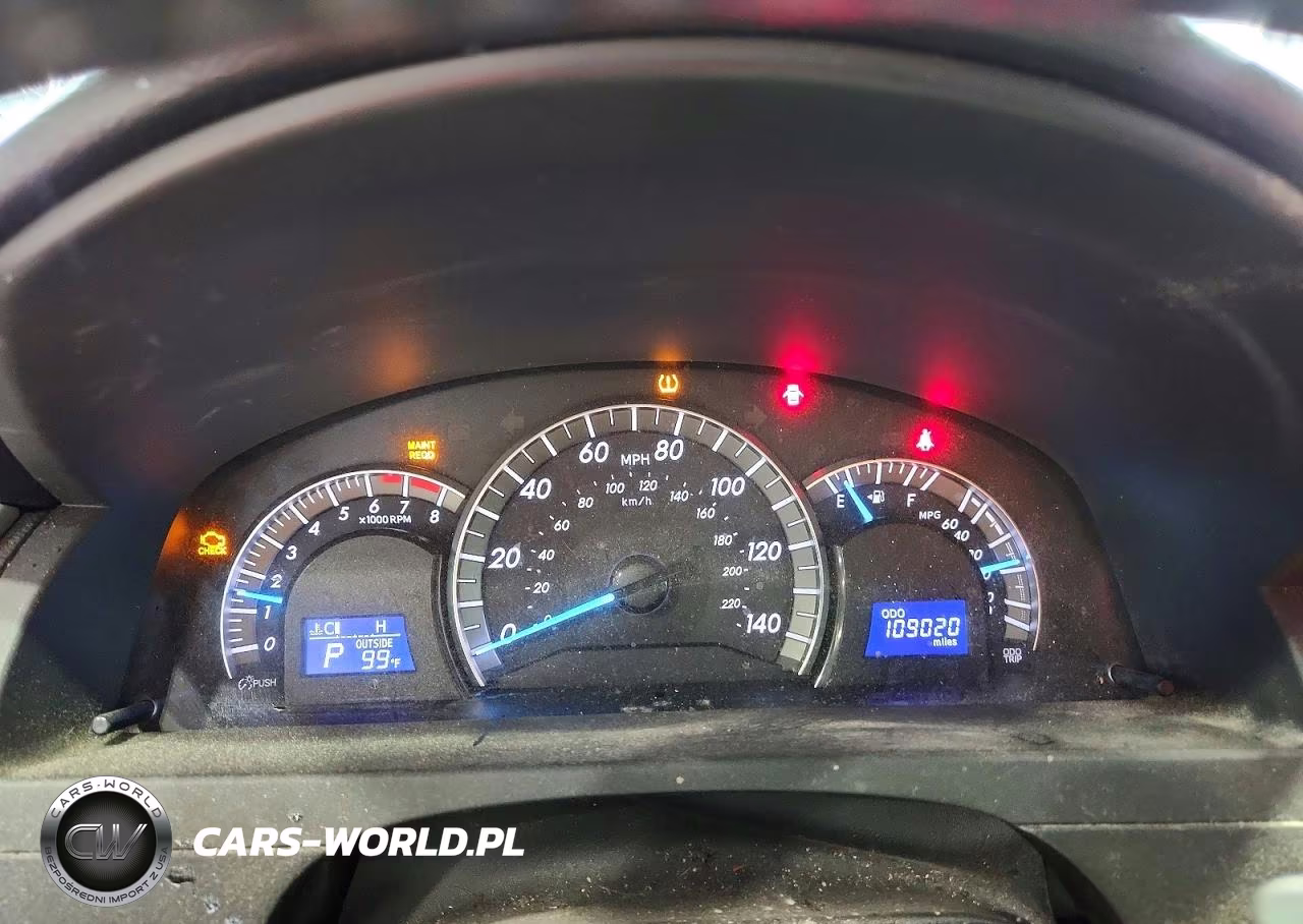 2012 Toyota Camry Se VIN:4T1BF1FK3CU609100 - 9