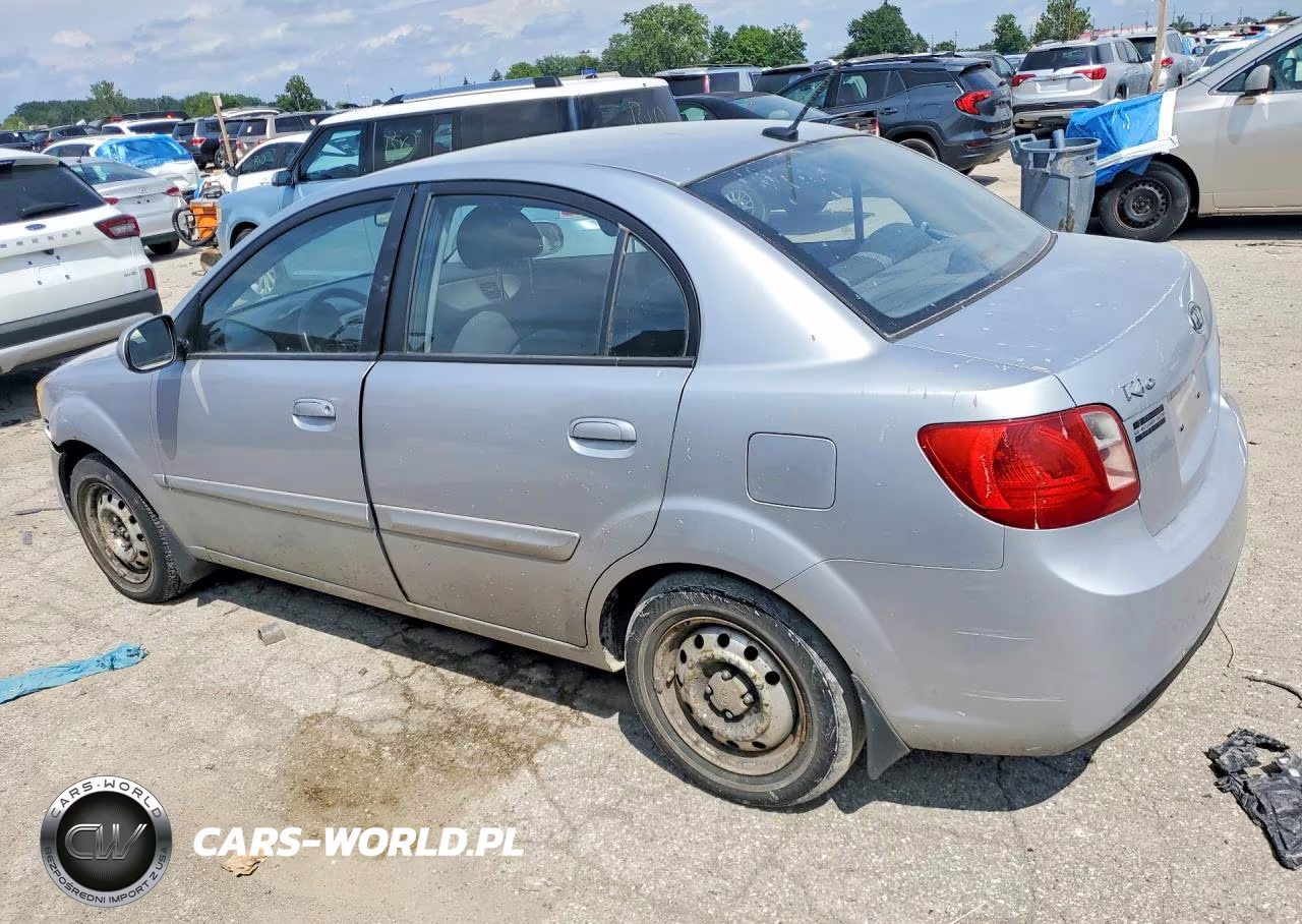 2011 Kia Rio Base VIN:KNADH4A3XB6751324 - 2