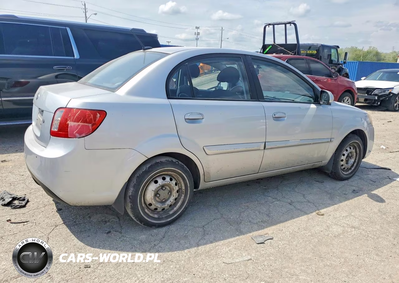 2011 Kia Rio Base VIN:KNADH4A3XB6751324 - 3