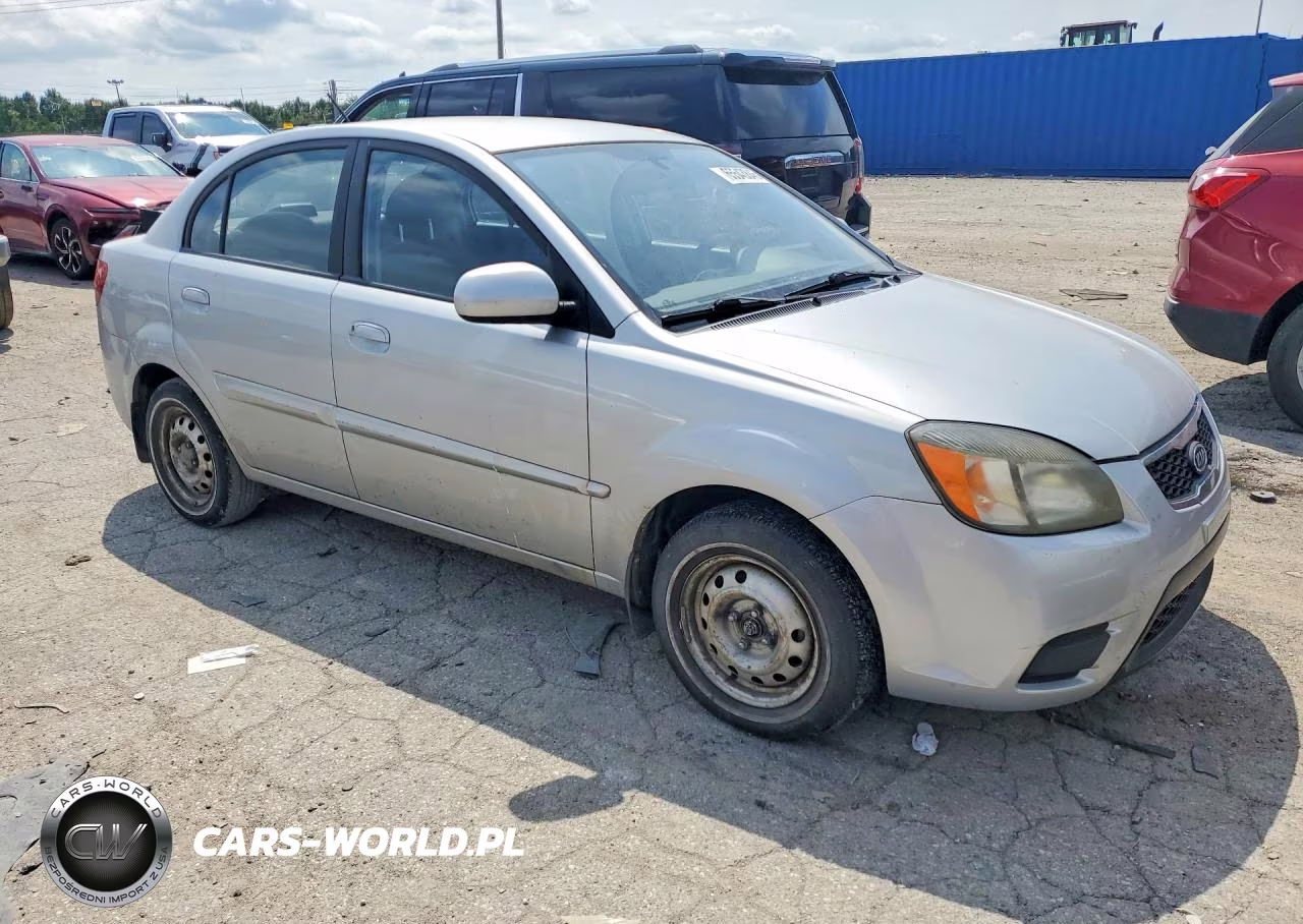 2011 Kia Rio Base VIN:KNADH4A3XB6751324 - 4