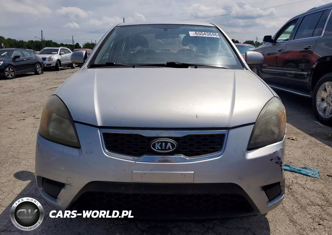 2011 Kia Rio Base VIN:KNADH4A3XB6751324 - 5