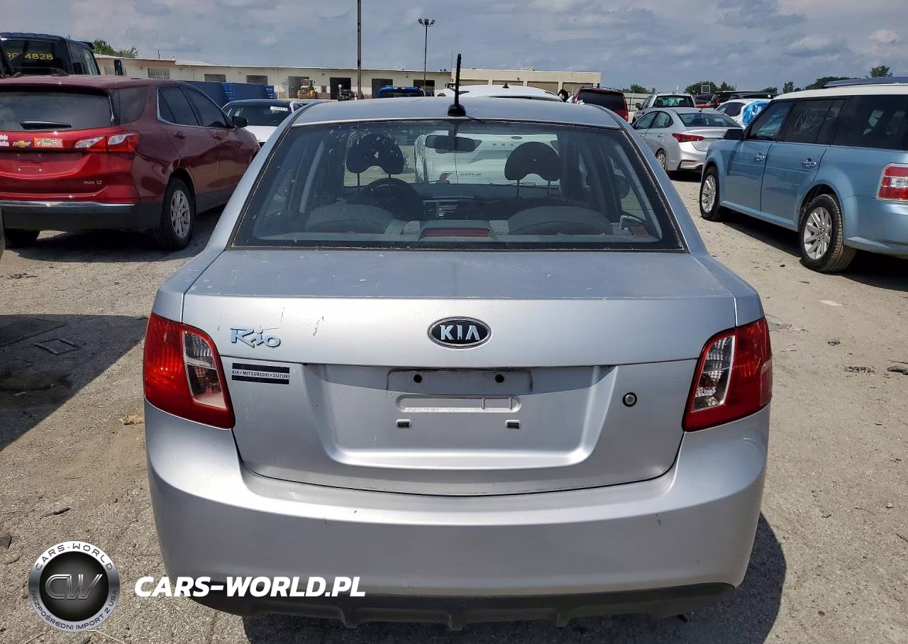 2011 Kia Rio Base VIN:KNADH4A3XB6751324 - 6