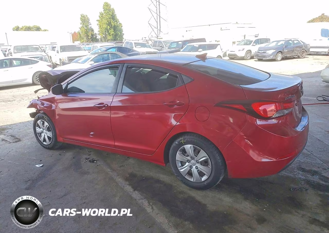 2016 Hyundai Elantra Se VIN:KMHDH4AE9GU621585 - 2