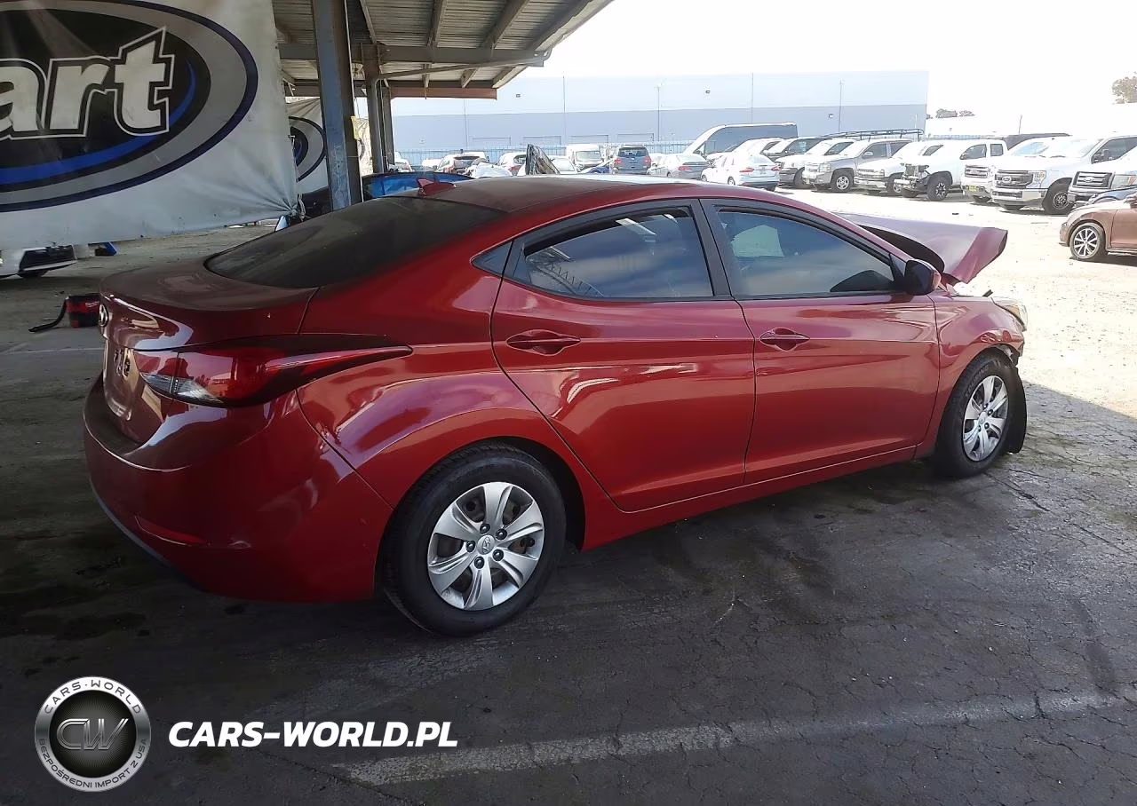 2016 Hyundai Elantra Se VIN:KMHDH4AE9GU621585 - 3