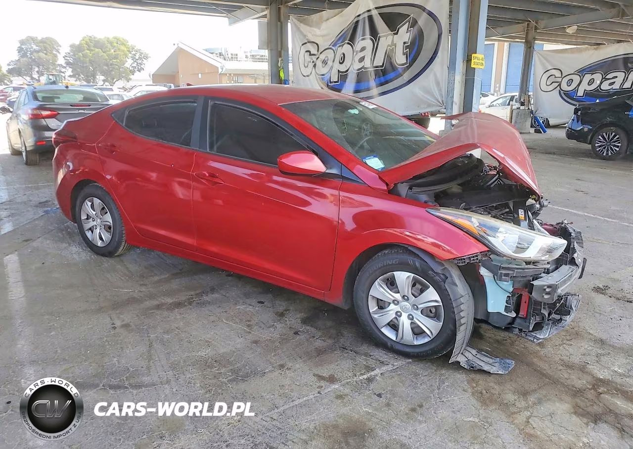 2016 Hyundai Elantra Se VIN:KMHDH4AE9GU621585 - 4