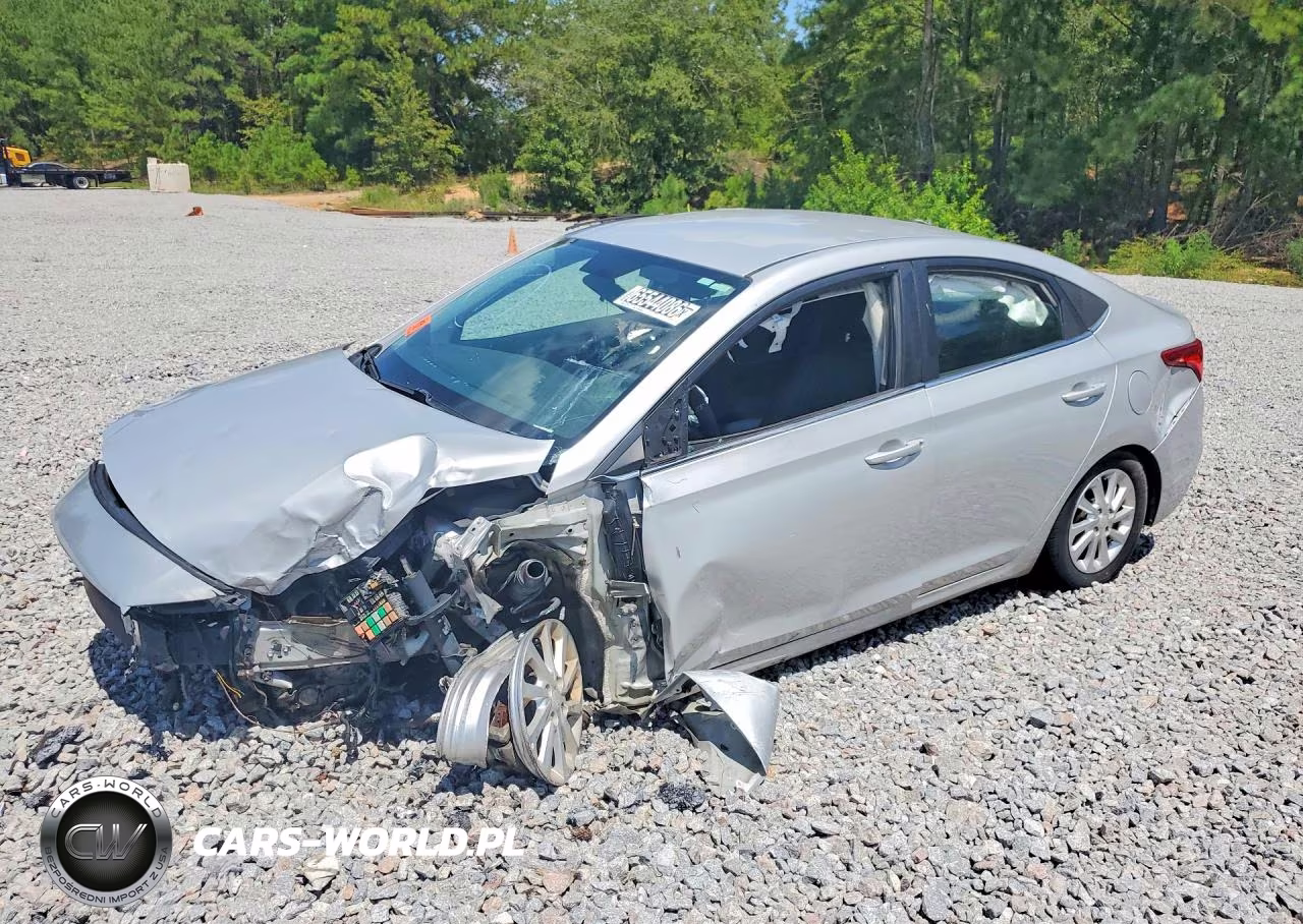 2021 Hyundai Accent Sel VIN:3KPC24A62ME133891 - 1