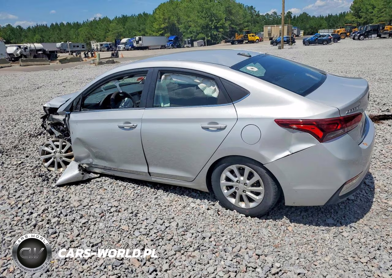 2021 Hyundai Accent Sel VIN:3KPC24A62ME133891 - 2