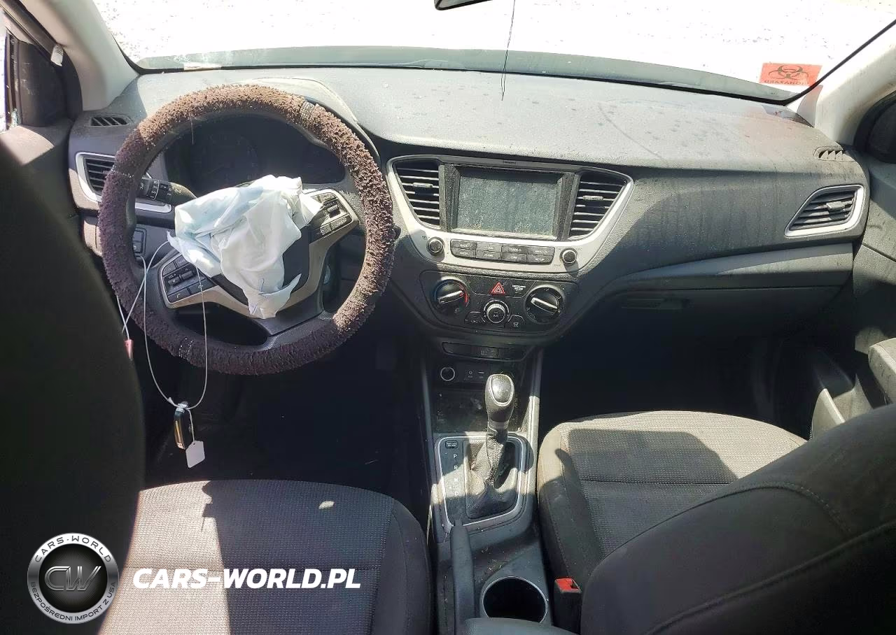 2021 Hyundai Accent Sel VIN:3KPC24A62ME133891 - 8