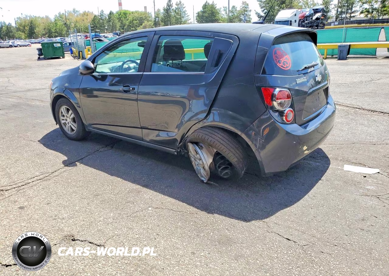 2014 Chevrolet Sonic Lt VIN:1G1JC6SH9E4181741 - 2