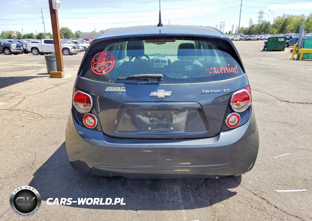 2014 Chevrolet Sonic Lt VIN:1G1JC6SH9E4181741 - 6