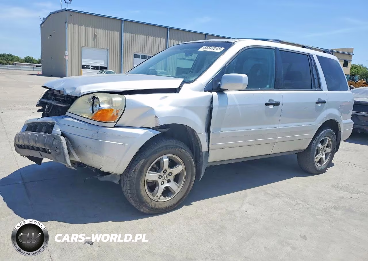 2005 Honda Pilot Exl VIN:5FNYF18605B034240 - 1